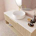 Merewether Wall Hung Vanity With Symphony Top 1500