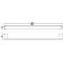 Cove Single Towel Rail 600mm