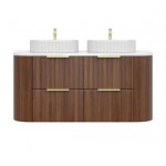 Artis-D Walnut Wall Hung Vanity 1200 Cabinet Only