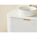 Aval Matte White Wall Hung Vanity 1200 Cabinet Only