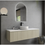 Bellevue Ensuite Costal Oak Wall Hung Vanity 1500 Cabinet Only Bellevue Ensuite Costal Oak Wall Hung Vanity 1500 Cabinet Only