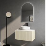 Bellevue Ensuite Costal Oak Wall Hung Vanity 750 Cabinet Only Bellevue Ensuite Costal Oak Wall Hung Vanity 750 Cabinet Only