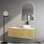 Bellevue Ensuite Prime Oak Wall Hung Vanity 1200 Cabinet Only Bellevue Ensuite Prime Oak Wall Hung Vanity 1200 Cabinet Only