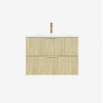 Eden Classic Oak Wall Hung Vanity 600 Cabinet Only