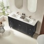 Harrington Matte Black Freestanding Vanity 1500 Cabinet Only Harrington Matte Black Freestanding Vanity 1500 Cabinet Only