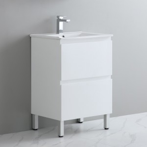 Revive Matte White Free Standing 750 Vanity Cabinet Only
