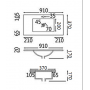 AvalonEN-900 Vanity Cabinet Only