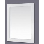 Gloss White Poly Framed Mirror 600*450