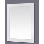 Gloss White Poly Framed Mirror 600*450 Gloss White Poly Framed Mirror 600*450