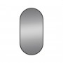 Black Framed Oval Mirror 450*900