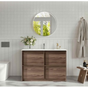 Bella Freestanding 1500mm Notaio Walnut Cabinet Only