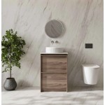 Bella Freestanding 600mm Notaio Walnut Cabinet Only