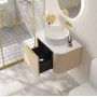 Elva Wall-Hung 750 Natural Oak Cabinet Only