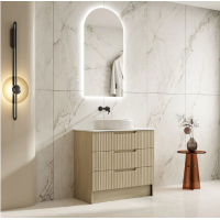 Rhea Fluted Natural Oak Series