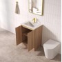 Rita Freestanding Elegant Oak 600mm Cabinet only