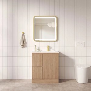 Rita Freestanding Elegant Oak 750mm Cabinet only