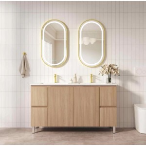 Rita Freestanding Elegant Oak 1500mm Cabinet only