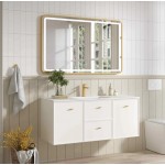 Seattle Wall-Hung Matte White 1200 Cabinet Only