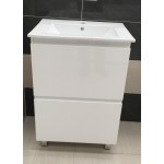 Port-2D-600 PVC Vanity Cabinet Only