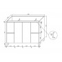 Avalon-1200 Vanity Cabinet Only Avalon-1200 Vanity Cabinet Only