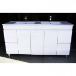 Avalon-1500 Vanity Double Bowl Cabinet Only