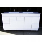 Avalon-1500 Vanity Double Bowl Cabinet Only Avalon-1500 Vanity Double Bowl Cabinet Only
