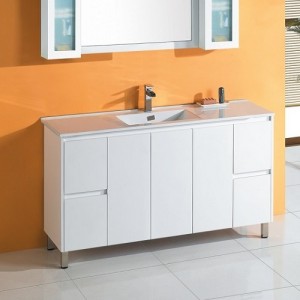 Avalon-1500 Vanity Single Bowl Cabinet Only