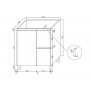 Avalon-750 Vanity Cabinet Only Avalon-750 Vanity Cabinet Only
