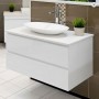 Port11-1200 PVC Wall Hung Vanity Cabinet Only Single Bowl